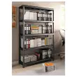 Etag&egrave;re &ndash; L 120 cm &ndash; 5 rayonnages &ndash; Noir 