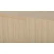 Bureau rectangulaire BARI L180 cm chêne et blanc monté
