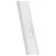 Lampe de bureau LED Giant silva blanc avec socle bois