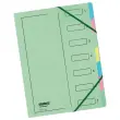 Trieur avec &eacute;lastique - dos extensiblerenforc&eacute; - 7 compartiments 