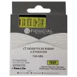Ruban K7 pour titreuse DYMO S0720730 9mm jaune impression noire
