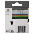 Ruban K7 pour titreuse DYMO S0720730 9mm jaune impression noire