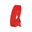 100 bracelets en tissu rouges 