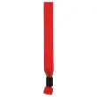 100 bracelets en tissu rouges 
