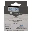 Ruban K7 pour titreuse DYMO S0720540 12mm blanc impression bleue