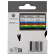 Ruban K7 pour titreuse DYMO S0720550 12mm blanc impression rouge