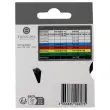 Ruban K7 pour titreuse DYMO S0720930 24mm blanc impression noire 