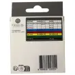 Ruban K7 pour titreuse DYMO S0721660 12mmx4 m blanc impression noire 