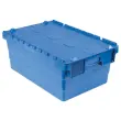 Bac navette gerbable 44 litres bleu