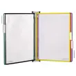 Kit mural m&eacute;tal 5 poches coloris assortis 