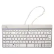 Clavier ergonomique Split Break blanc