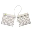 Clavier ergonomique Split Break blanc