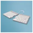 Clavier ergonomique Split Break blanc