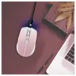 Souris gradient Dual Connect - Sans fil - Rose - T'nB
