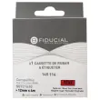 Ruban Letratag 12mmx4 m impression noire sur rouge comp DYMO S0721630