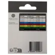 Ruban Letratag 12mmx4 m impression noire sur bleu comp DYMO S0721650