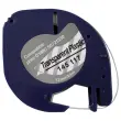 Ruban Letratag 12mmx4 m impression noire sur transp comp DYMO S0721530