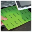 50 planches étiquettes L70xH37mm, 1200 étiq/ boîte, vert