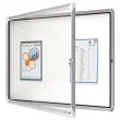 Vitrine d'intérieur magnétique - 8 x A4 - NOBO