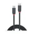 Câble USB Black Line 3.2 - Type C 3A - 20Gbit/s - 1.5m - LINDY