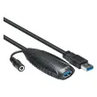 Rallonge active USB 3.0 - 10m - LINDY