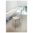 Tabouret haut FONDO HOCKER polypropyl&egrave;ne blanc 