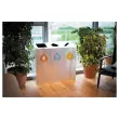 Poubelle 3 flux 60L 
