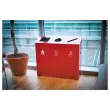 Poubelle 3 flux 60L 