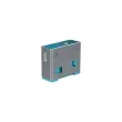 Bloqueurs de port USB Type A sans clé - Bleu - LINDY