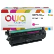 Toner OWA &eacute;quivalent HP W2123X Magenta 