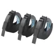 3 Rubans de marquage 3D Dymo 9 mm x 3 m Noir brillant 