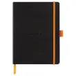 Carnet agenda perpetuel Meeting RHODIA16x21 cm Black 
