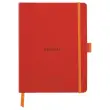 Carnet agenda perpetuel Meeting RHODIA16x21 cm Coquelicot