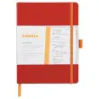 Carnet agenda perpetuel Meeting RHODIA16x21 cm Coquelicot