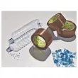 Ruban adh&eacute;sif PET recycl&eacute; 66m x 50mm - Havane 