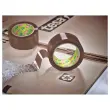 Ruban adh&eacute;sif PET recycl&eacute; 66m x 50mm - Havane 