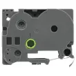 Ruban comp BROTHER TZE 325 9mm noir impression blanc 