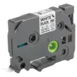 Ruban comp BROTHER TZE S221 cassette 9mm noir / blanc