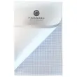 Bloc coll&eacute; A4 perfor&eacute;, 56/60G 5x5 de 80 feuilles 