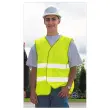 Gilet de sécurité jaune fluo - 2 bandes rétrofléchissantes - RG
