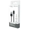 Câble USB-A Lightning 1m Noir