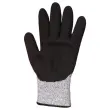 12 paires de gants manutention - mousse nitrile SANDY - gris/noir - Taille 6 - RG