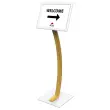 Présentoir signalétique bois A3
