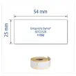 Rouleau de 500 étiquettes blanches 54x25 mm pour DYMO LW 450