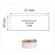 Rouleau de 500 &eacute;tiquettes blanches 51x19 mm pour DYMO LW 450 