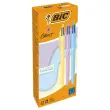 Stylo bille 4 couleurs Pastel - Ecriture moyenne - BIC