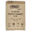 50 sacs papier kraft 10L à fond plat