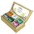 42 sachets infusion et th&eacute; PUKKA Coffret d&eacute;couverte en bambou 