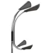 Portemanteau Chromy tête tournante - chrome noir