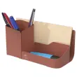 Organisateur de bureau métal - Terracotta